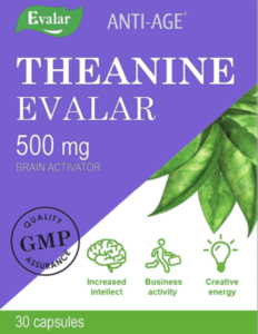 L-Theanine is a green tea amino acid associated with plenty of health benefits including improvements in mood and cognition alongside a reduction of stress and anxiety.